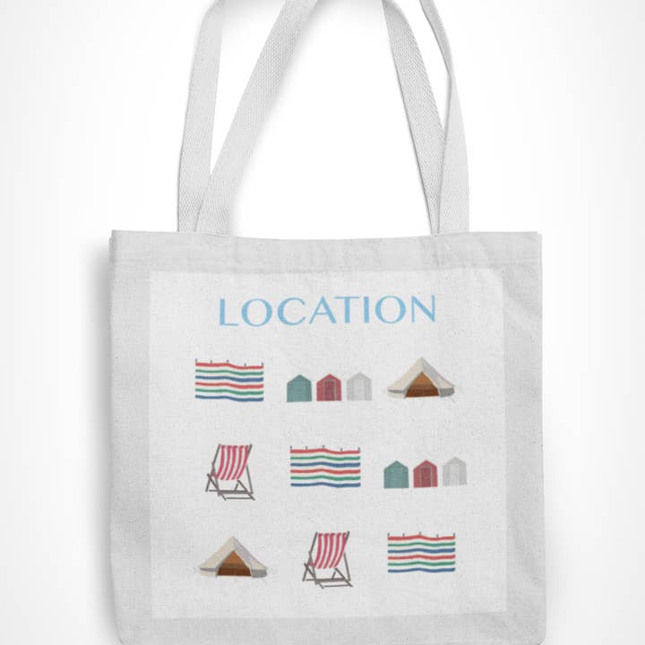 Repeat Pattern Tote Bag
Request Any Location Name for wholesale by BETTY BOYNS MAPS