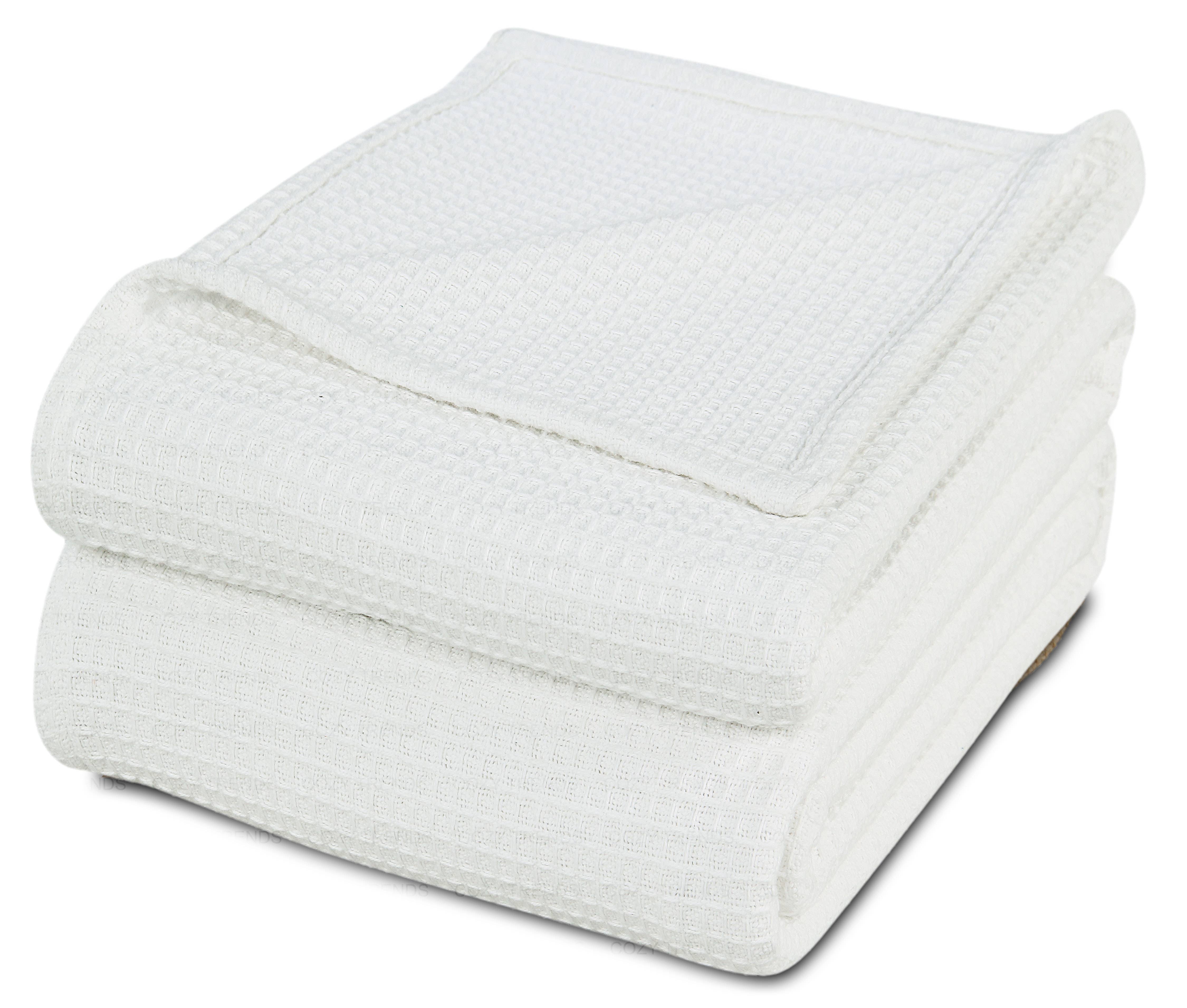 COZY HOMES COLLECTION - Wholesale Bedding Blanket - 100% Natural Cotton Waffle Weave Medium Weight Blanket17