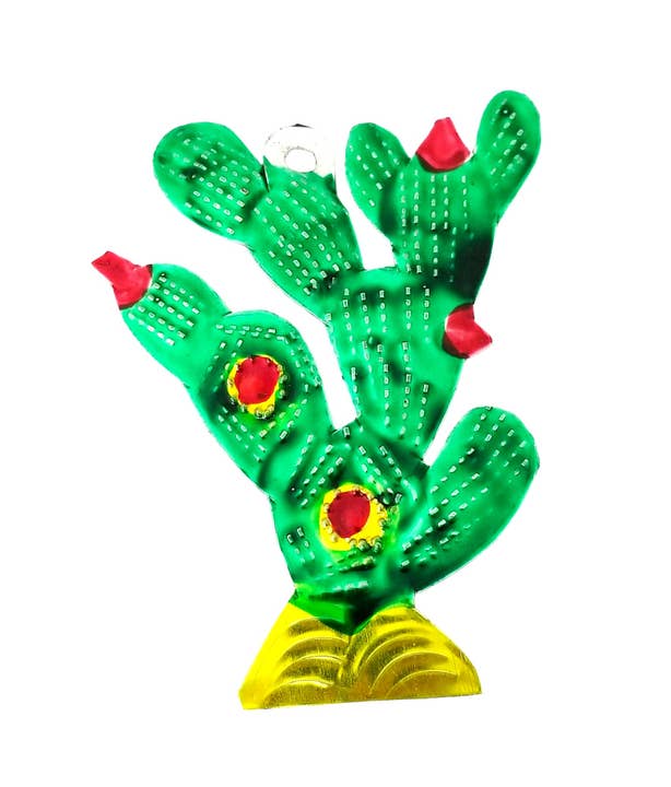 Cactus poire de Barbarie en étain pour la vente par Sedona Spirit