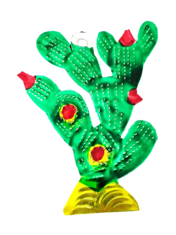 Tin Prickly Pear Cactus for wholesale by Sedona Spirit