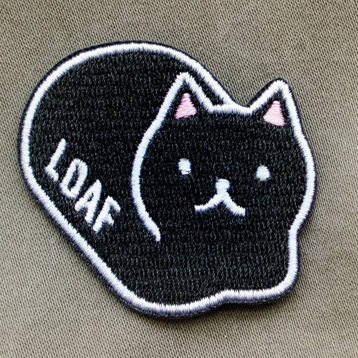 Loaf Cat Patch for wholesale by Everyday Olive