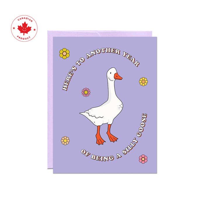 Party Mountain Paper co. - Wholesale Birthday Card - Silly Goose | Birthday Card