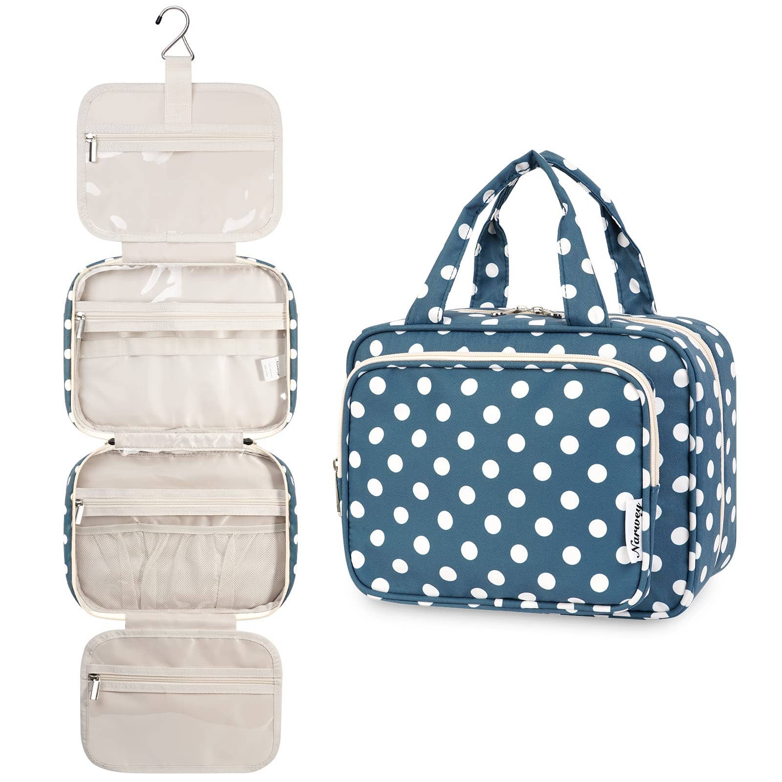 wandf – Großhandel Schmink-/Kosmetiktasche – Hängender Kulturbeutel für Frauen Reise-Make-up-Tasche86