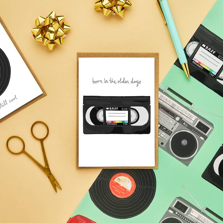 You've Got Pen On Your Face - Wholesale Birthday Card - Funny VHS Birthday Card | Retro Card for Him or Her4