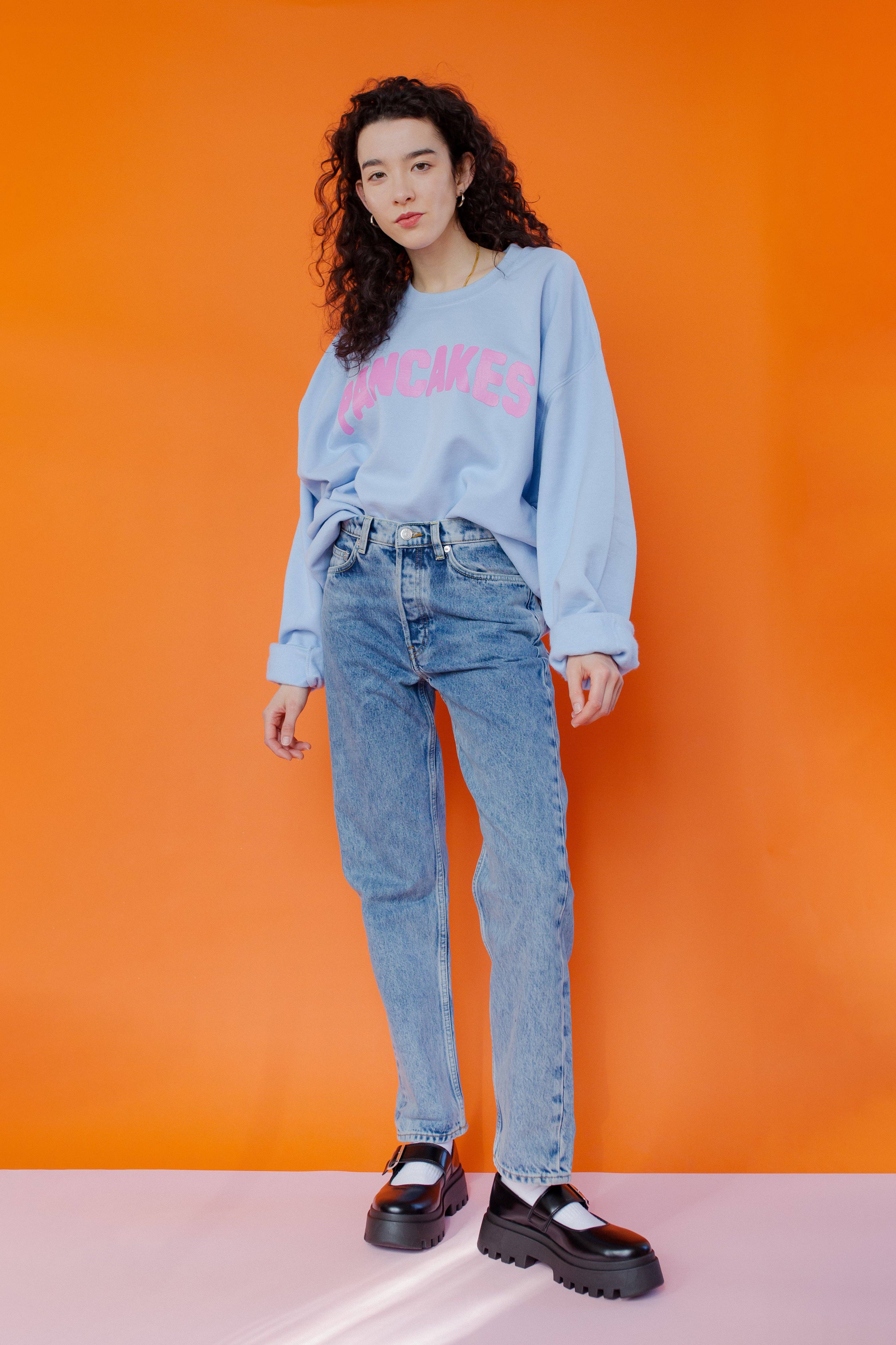 Limpet Store - Vente Sweat-shirt à imprimés – femme - Sweat-shirt surdimensionné The Pancakes6