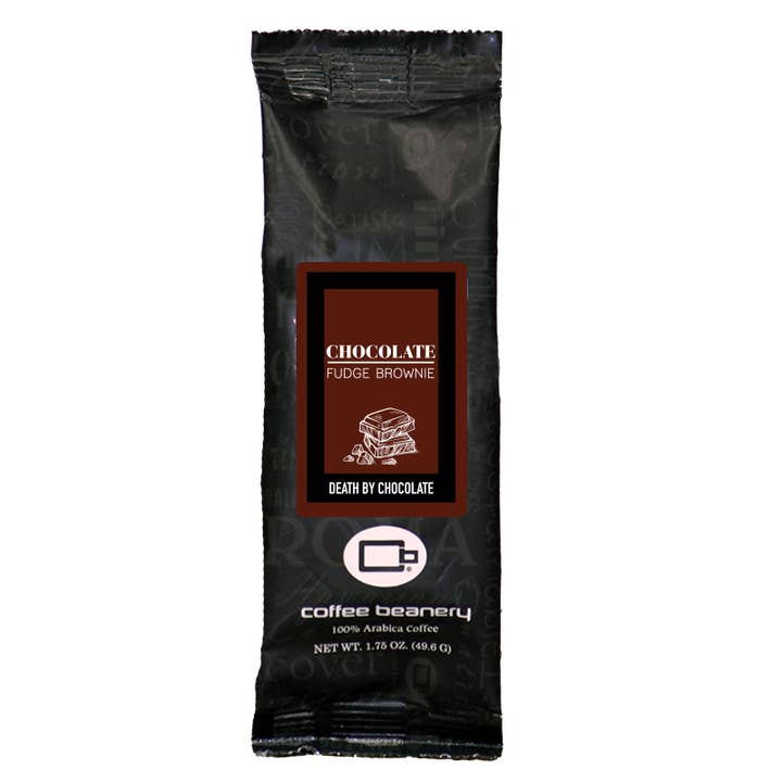 Chocolate Fudge Brownie Coffee | 1.75 oz One Pot Sampler for wholesale by Coffee Beanery