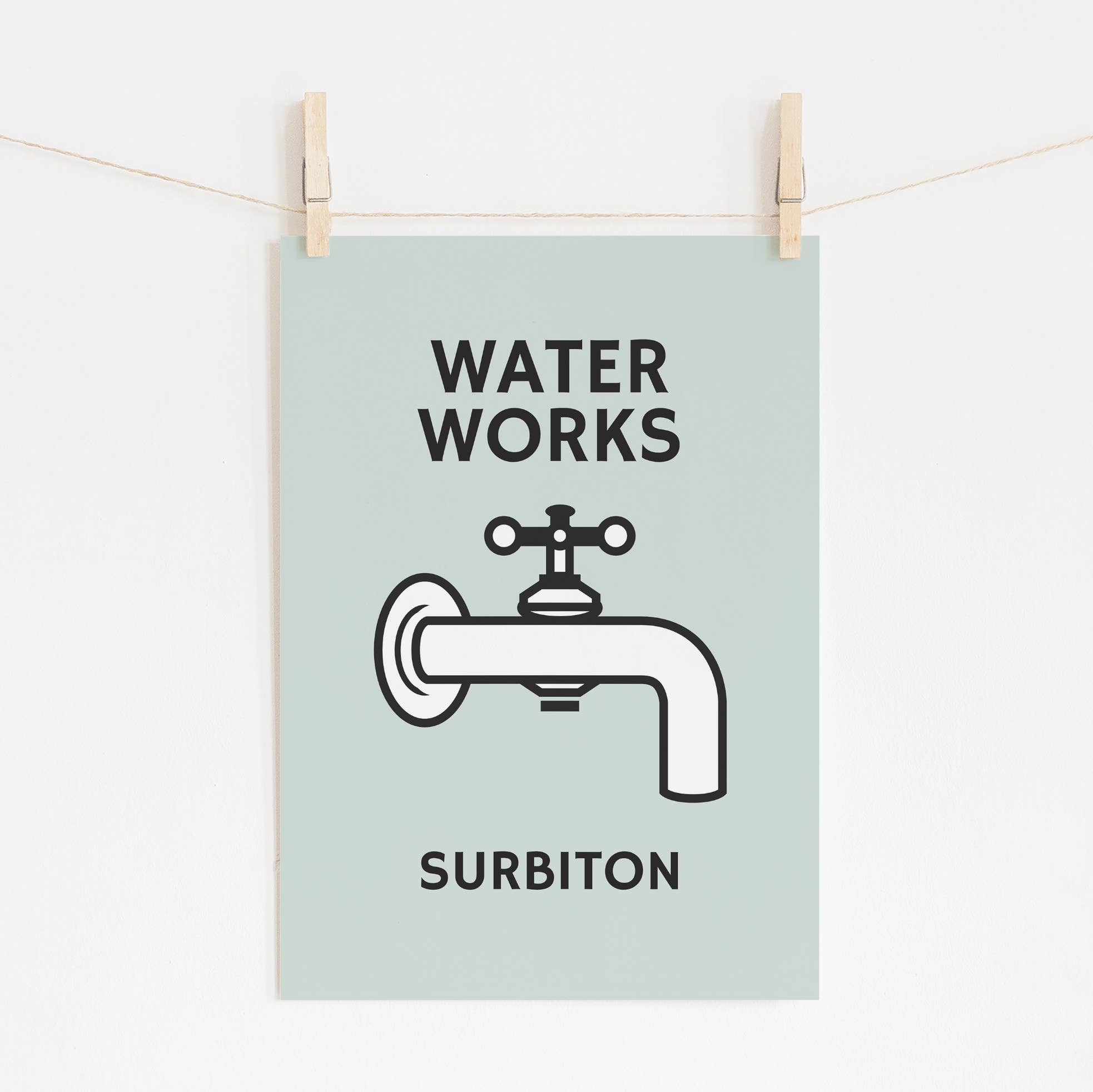 Timmy Loves – wholesale Art print – Customised Water Works A3 Art Print0