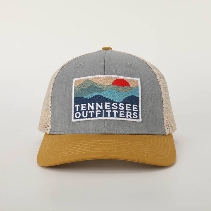 Tennessee Outfitters - Wholesale Trucker Hat - Unisex - MTN Hatâ„¢ in Worn Denim