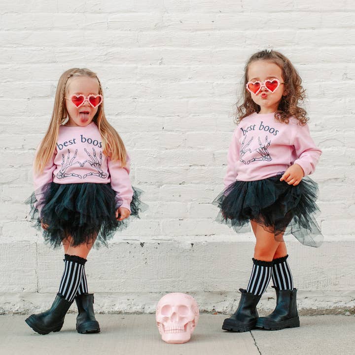 The Wishing Elephant - Wholesale Sweatshirt - Kids - Halloween sweatshirt for kids, BEST BOOS Pink Pullover6