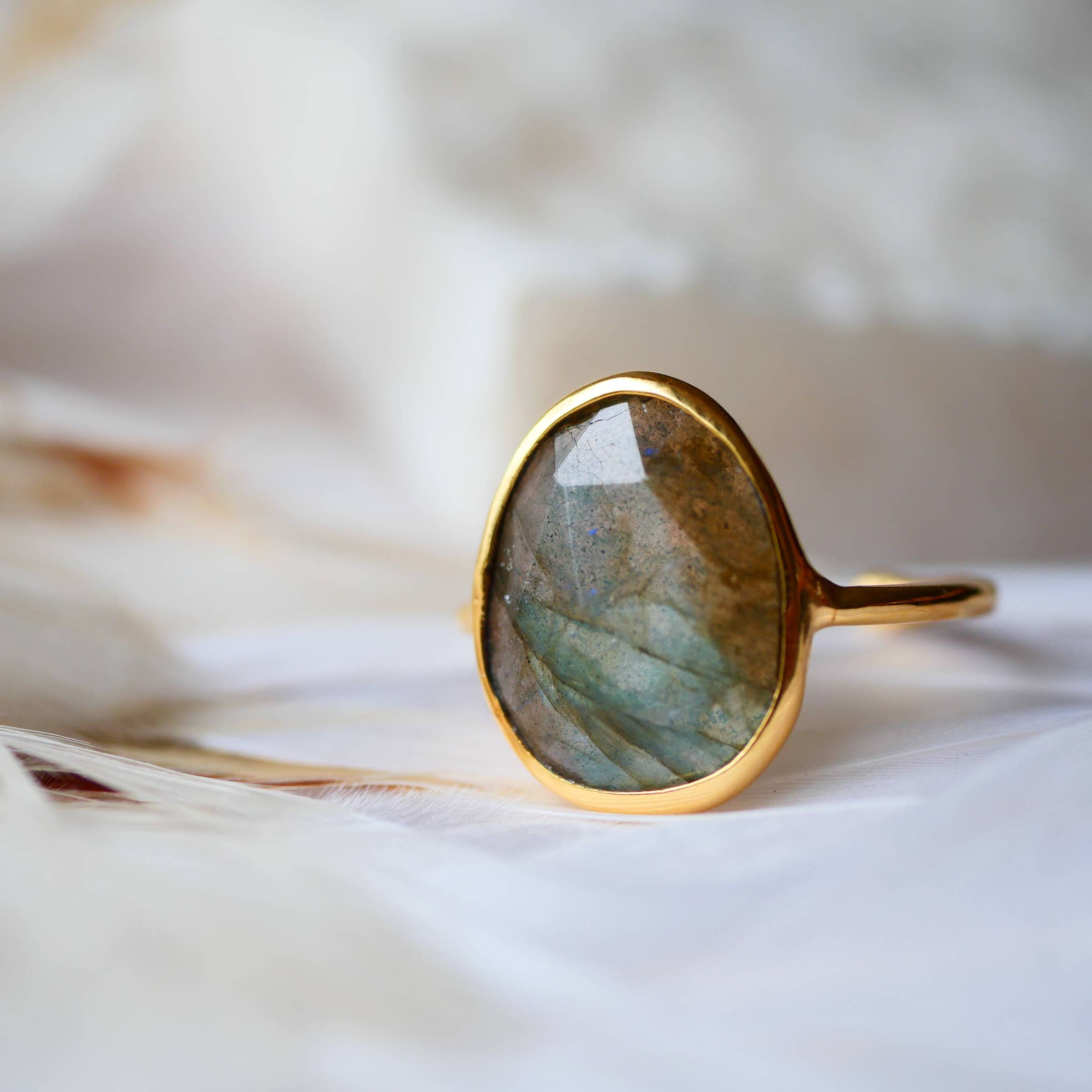 GINANDGER – Großhandel Mehrsteinige Ringe – MUKTI Ring - Labradorit - Schutz und Intuition7