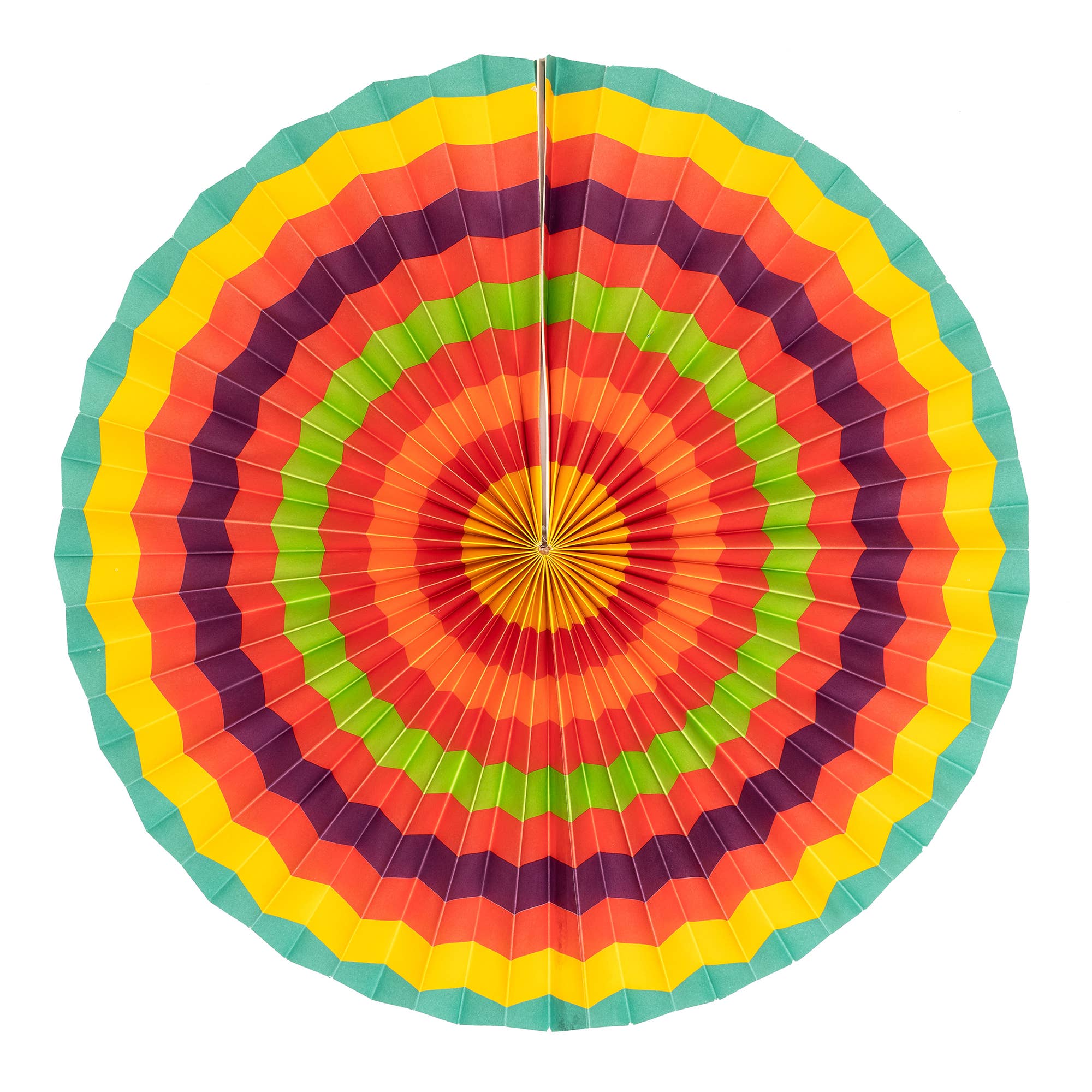 Portofino International Trading, USA - Vente Éventails pliants en papier/festifs - Ensemble de ventilateurs en papier Fiesta Party11