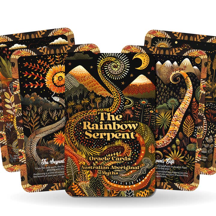 Ibiza Tarot USA - Wholesale Tarot Cards - The Rainbow Serpent - 22 Oracle Cards - Awaken Creation and Sacred Ancestral Energy4