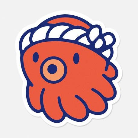 “Lil Tako” vinylsticker voor wholesale door Yeaaah! Studio