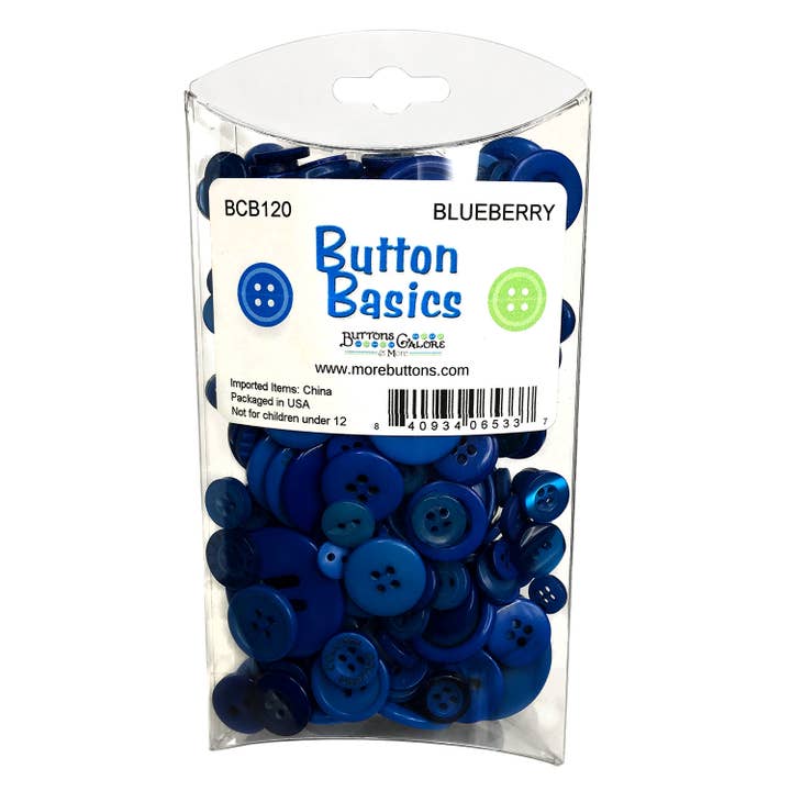 Buttons Galore & More - Wholesale Sewing Button/Snap - Button Basics Colorful Craft & Sewing Buttons50