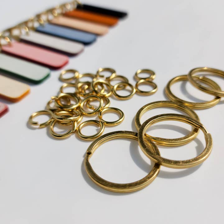 SERENIIKEY - Wholesale Keychain - Unisex - Leather Name Tag Keychain6