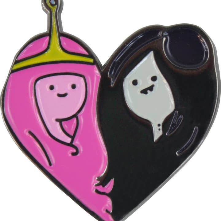 Square Deal Recordings & Supplies - Wholesale Lapel Pin/Button - Enamel Pin - Adventure Time - Princess Bubblegum And Marcy2