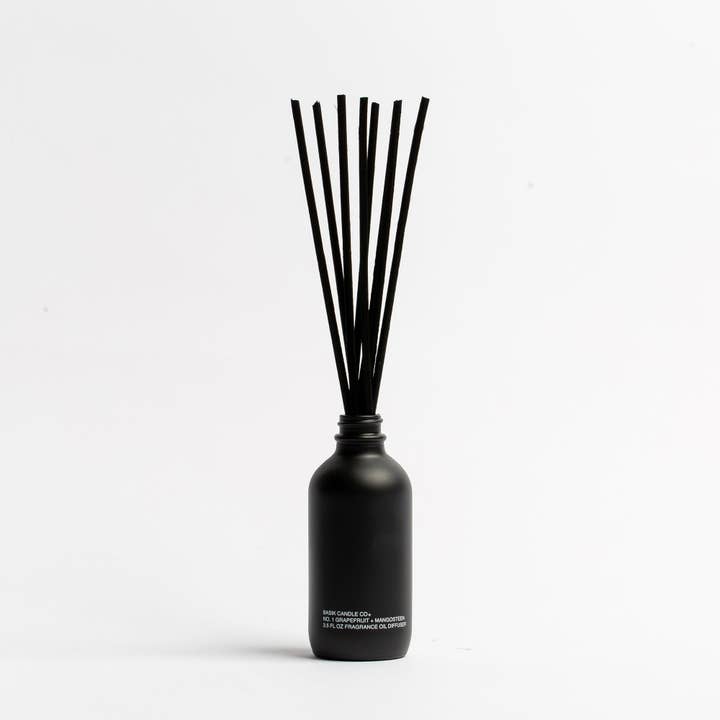 No. 1 Grapefruit + Mangosteen Reed Diffuser for wholesale by Basik Candle Co