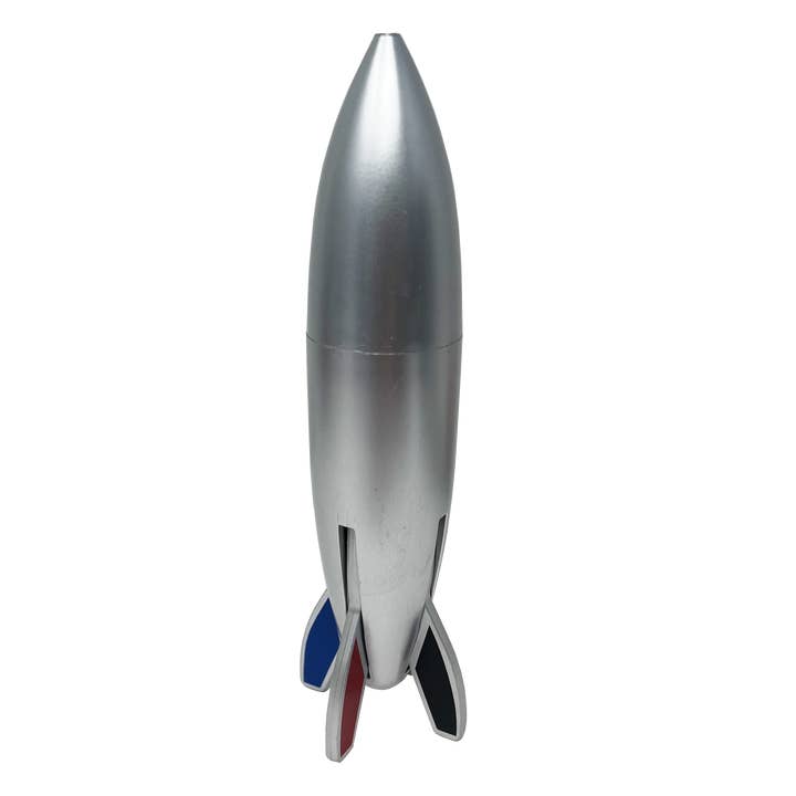 Edu-Sci – wholesale Pen – Space Rocket Pen (Silver)1