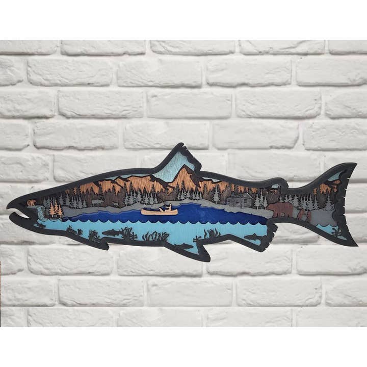 Salmon for wholesale by RJS Engraving & Design