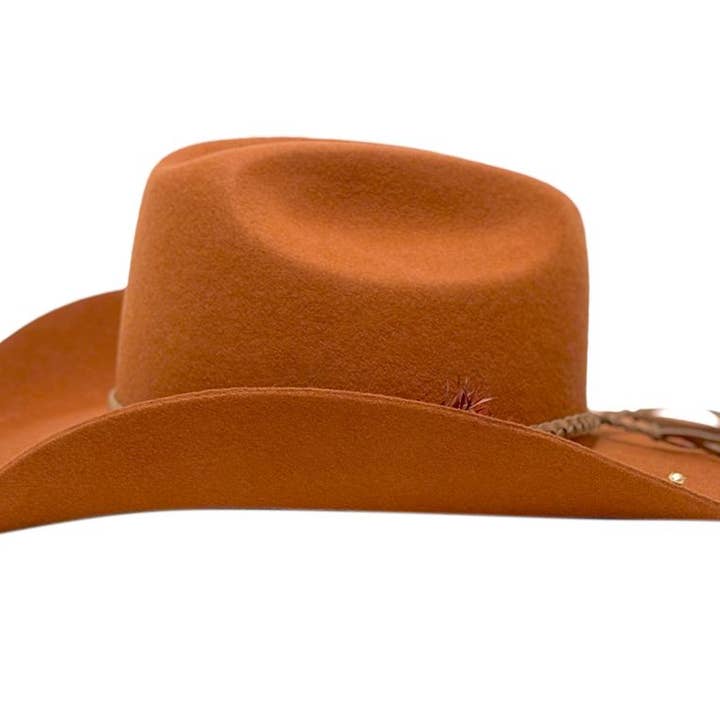 Epoch hats - Wholesale Cowboy Hat - Women's - Australian Wool Felt Western Cowboy Hat with Flower3