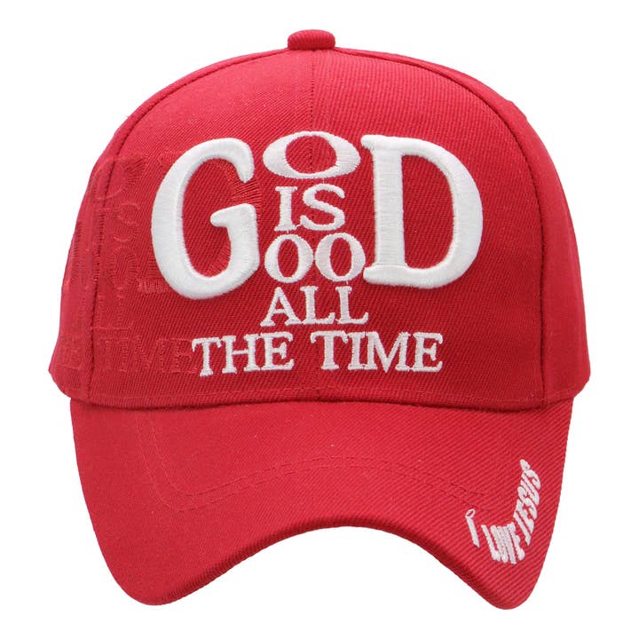Cap Zone - Wholesale Baseball Cap - Unisex - God Is Good All The Time Jesus Baseball Cap6