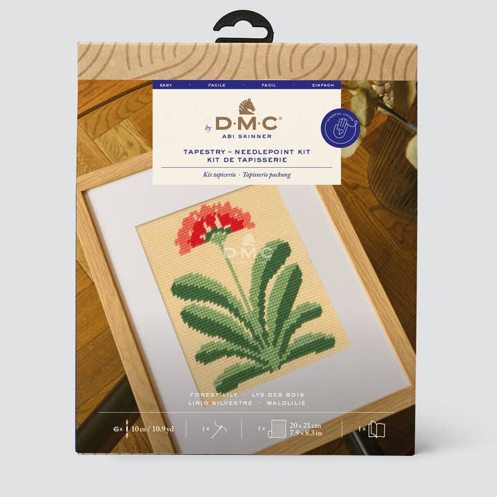 Forest Lily - DMC - Tapestry Needlepoint Kit for wholesale by The DMC Group