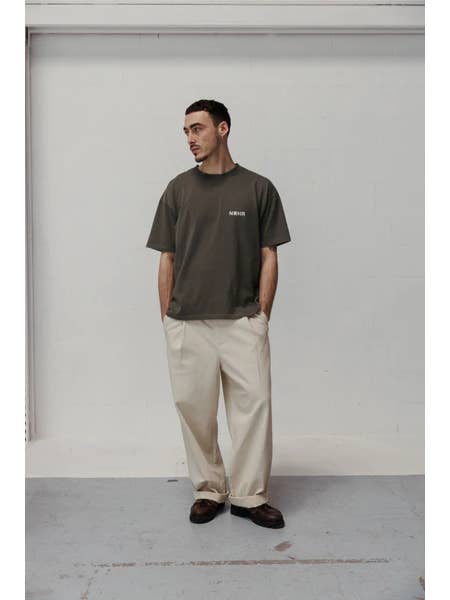 NWHR - Wholesale T-Shirt - Unisex - Cropped Olive T-Shirt