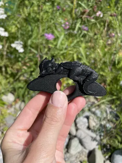 Modern Wood Cases - Venta al por mayor Soportes de libros - Sujetador de Páginas con Forma de Dragón Fantástico – Impreso en 3D2