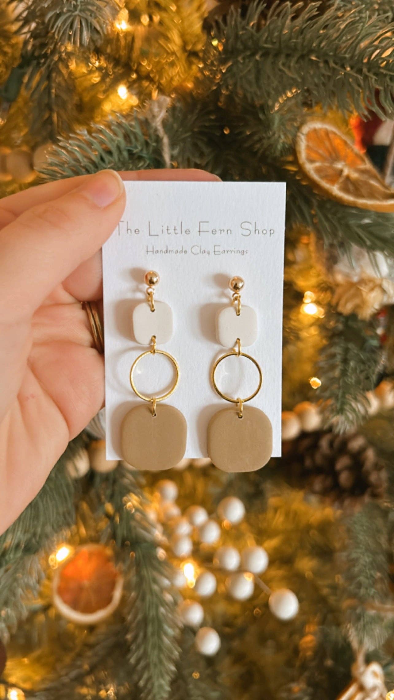 The Little Fern Shop – wholesale Dangle earrings – Warm Simplistic Dangles