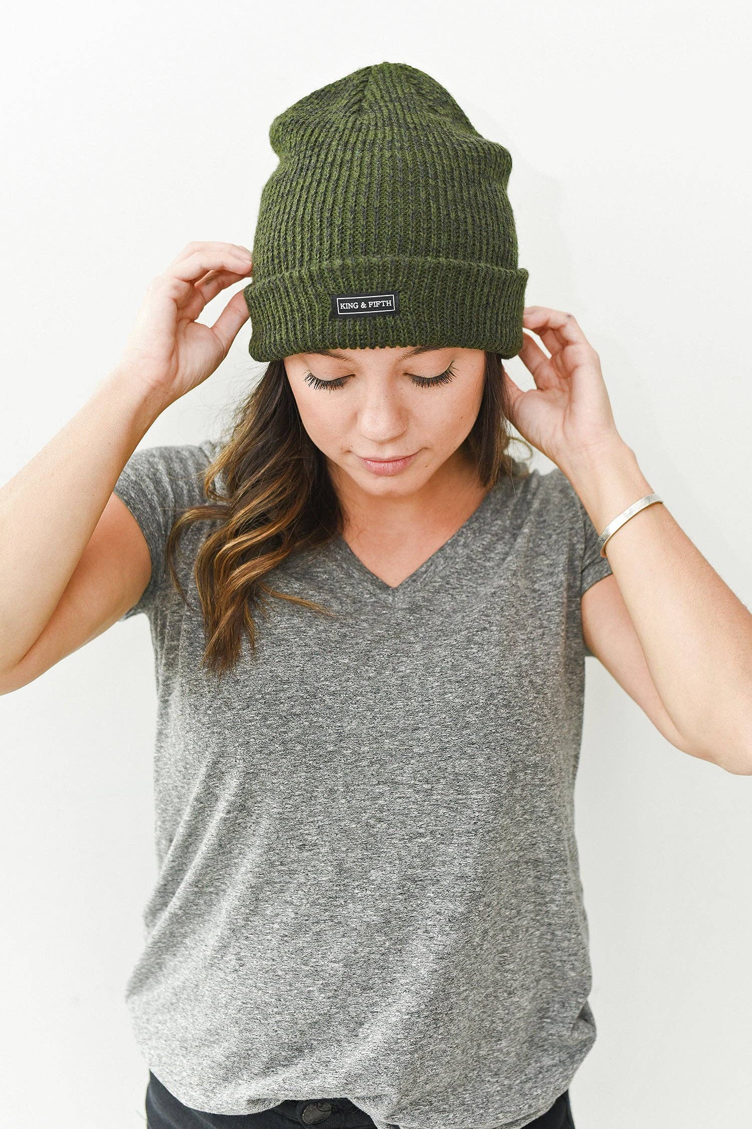 King & Fifth Supply Co – Gorro - Mulher por atacado – Gorro feminino desleixado - The Forte19