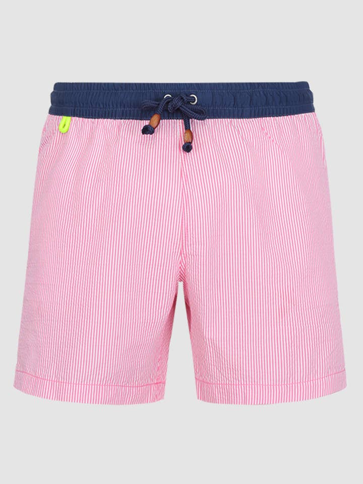 Pantaloncini da bagno Trawangan Sweet Seersucker per la vendita all'ingrosso da parte di GILI'S
