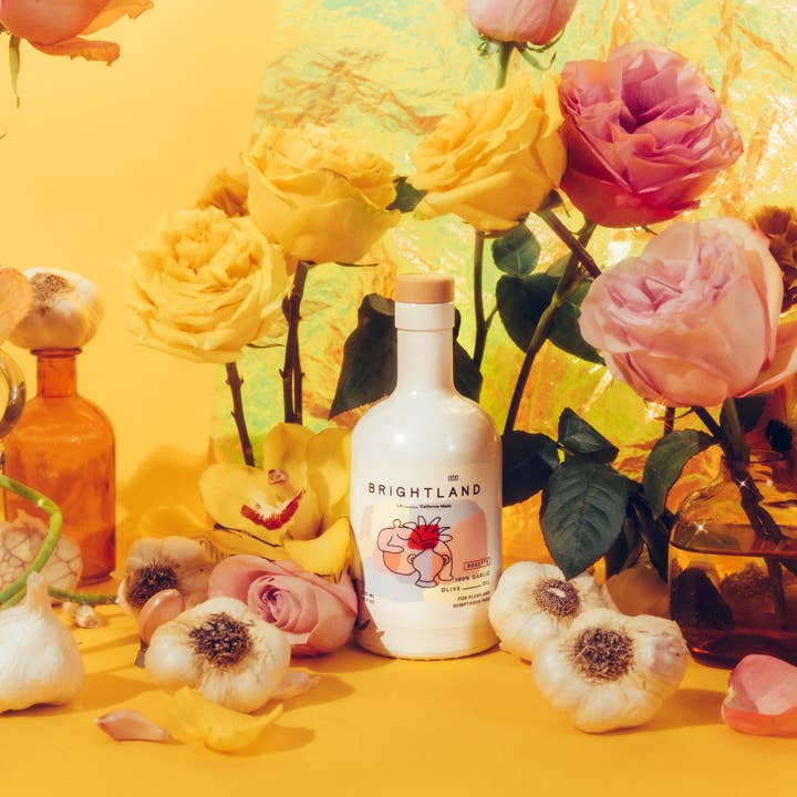 Brightland - Wholesale Olive Oil - ROSETTE Garlic Flavored Olive Oil1