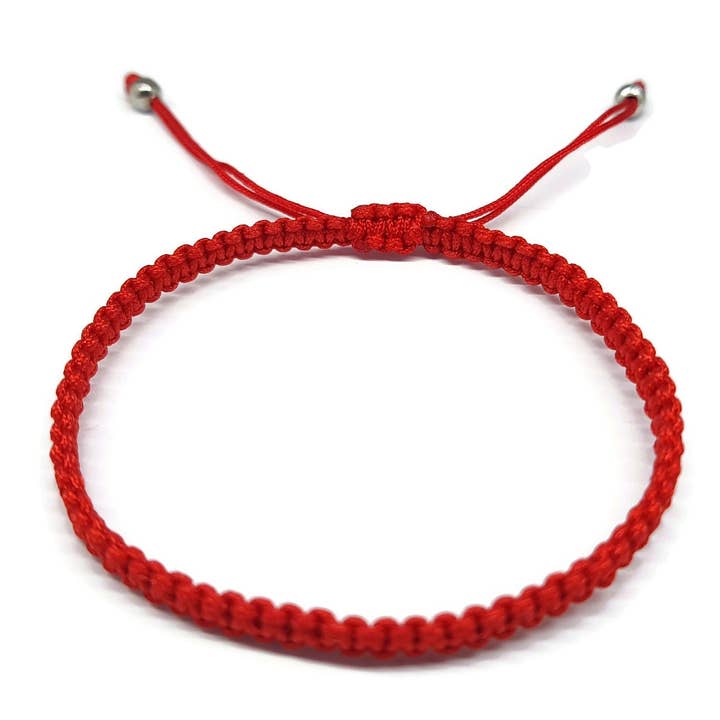 MYSTIC JEWELS – Engroshandel Perlearmbånd – Rød tråd Kabbalah-armbånd, amulet, beskyttelse mod det onde øje1