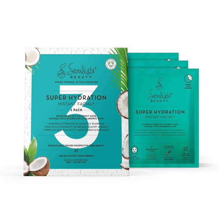 Seoulista - Wholesale Skincare Face Mask - Seoulista Beauty Super Hydration Instant Facial