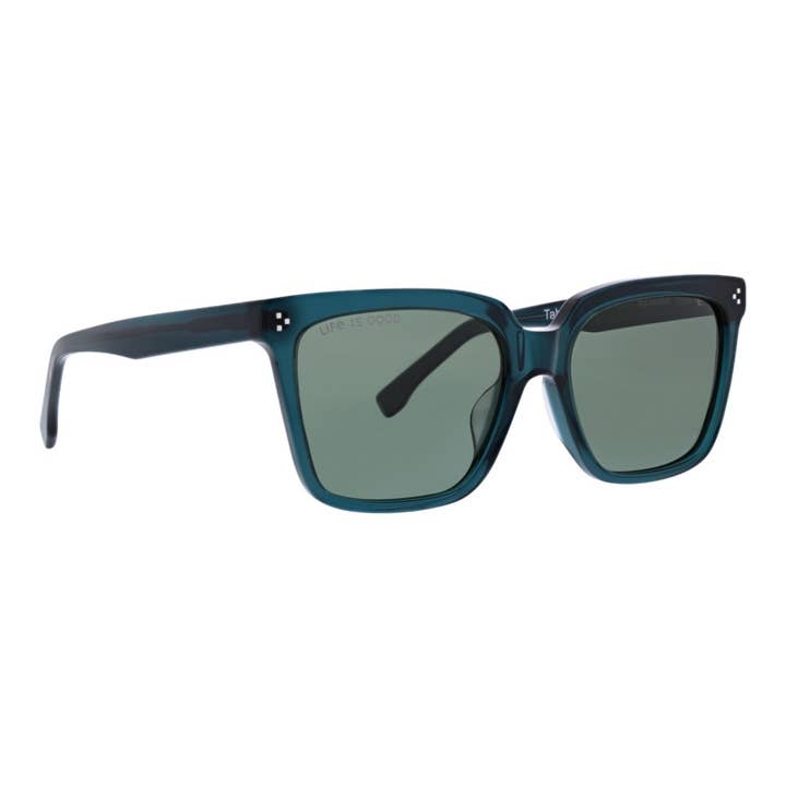 Tahoe Teal Polarized Sunglasses for wholesale by Life is Good Eyewear