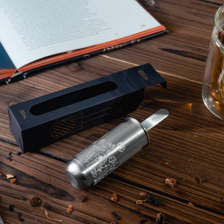 01living Ltd - Wholesale Tea strainer/infuser - Tea Stick Infuser Loose Leaf Tea Strainer DewyMorning Silver4