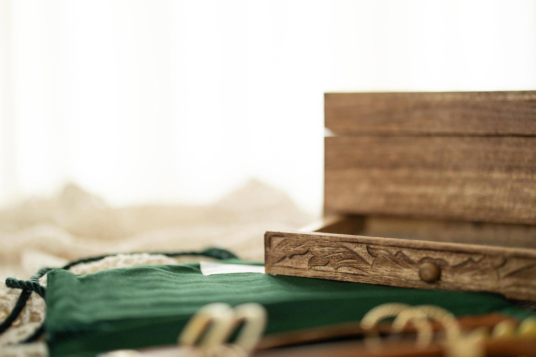 Mercy House Global - Wholesale Jewelry Box/Organizer - Hand-carved Mango Wood Jewelry Box2