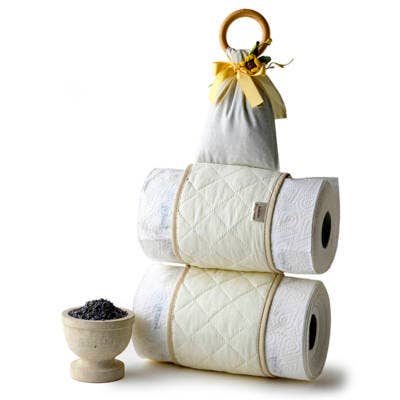 TWINS — SCENTED ROLL HOLDER for wholesale by ANTICHE FRAGRANZE