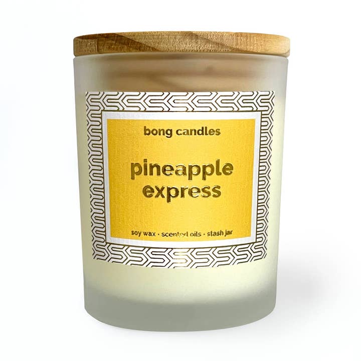 bougie Pineapple Express Stash Jar pour la vente par bong candles
