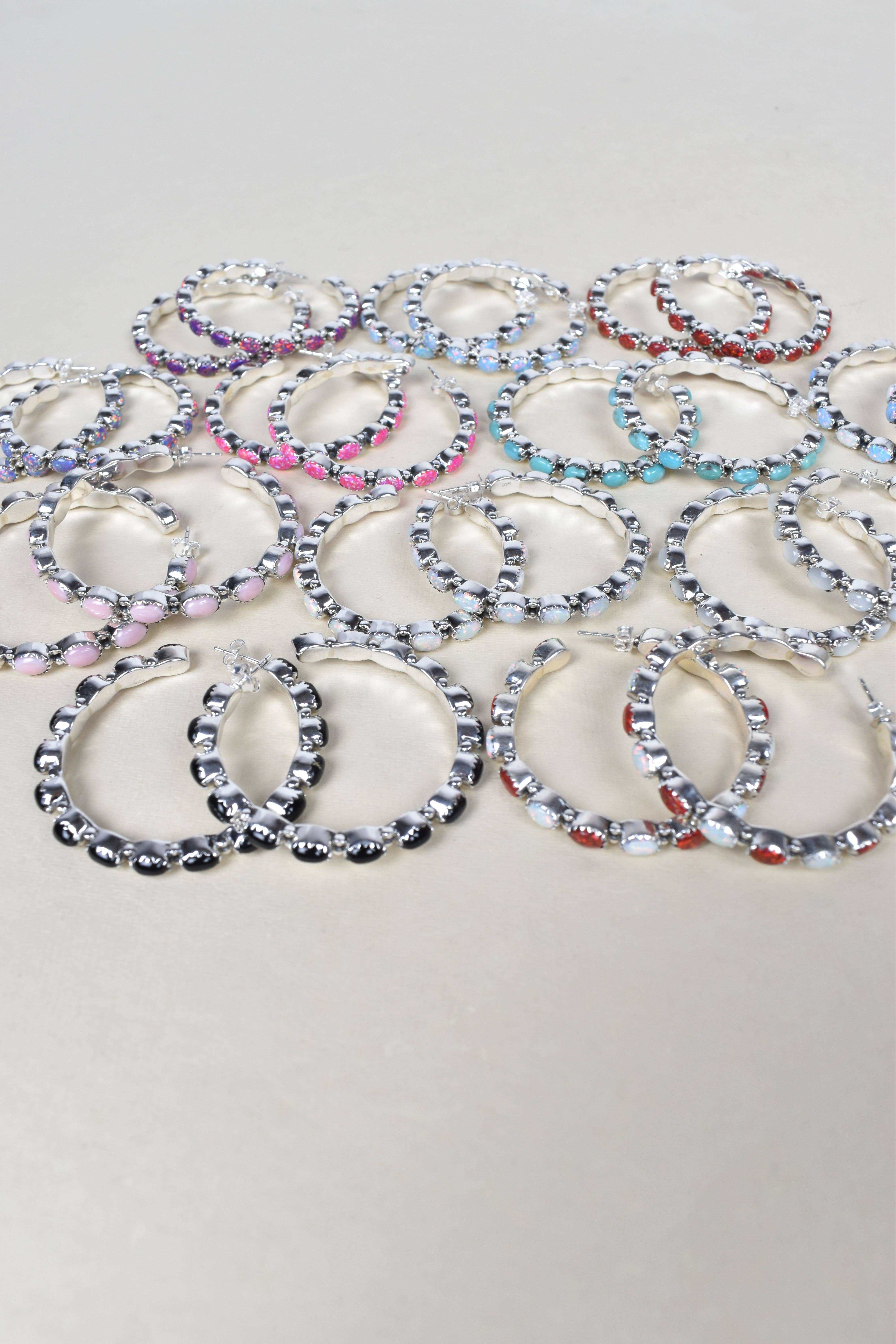 Krush Kandy - Wholesale Hoop Earrings - Tiffany Sterling Silver Hoop Earrings1