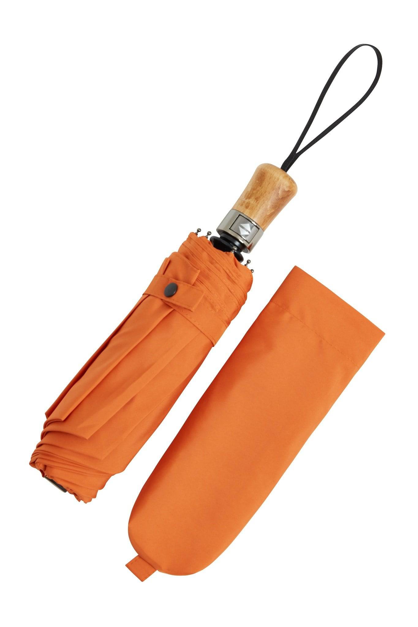 McInce Collections - Wholesale Umbrella - Unisex - Auto Open/Close Ince Folding Umbrella - Beechwood Handle8
