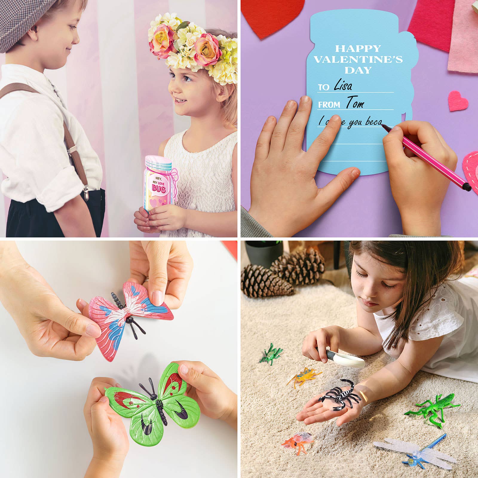 Fun Little Toys - Wholesale Valentine's Day Card - 36 pcs Valentine's Day Bug Catching Set4