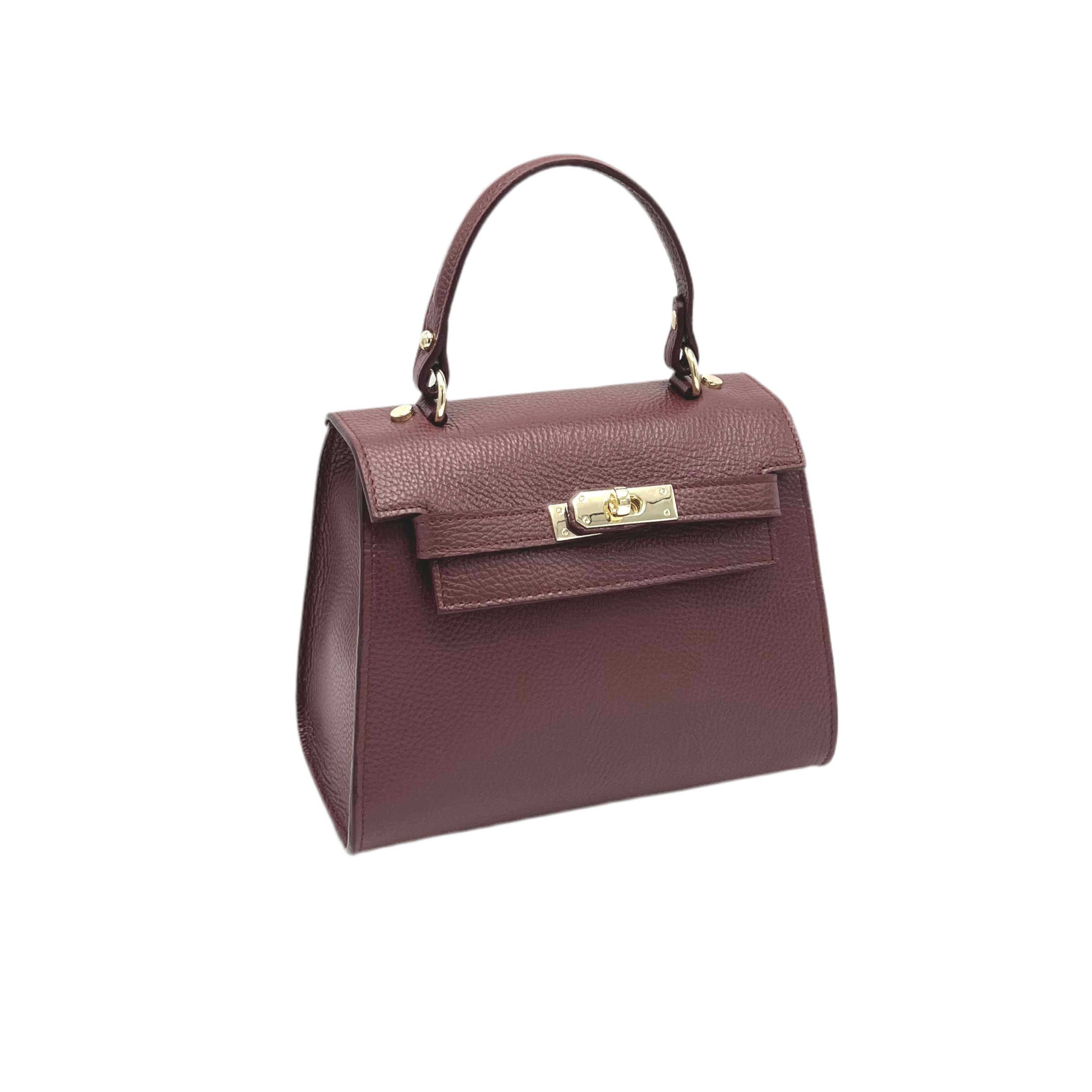 Suie Valentini srl - Wholesale Top Handle Bag - Women's - Genuine leather top handle bag, Made in Italy, art. 1126315