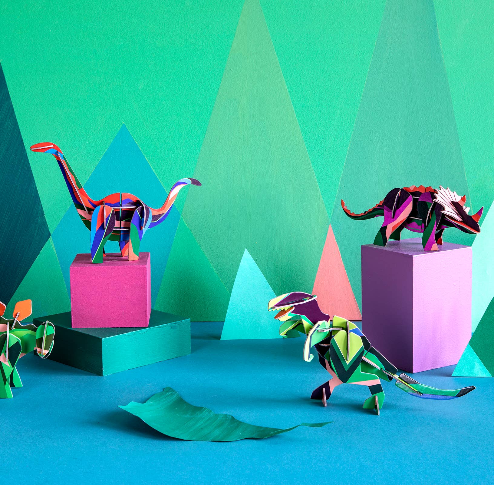 Studio Roof - Wholesale Figurine Toy - Kids - 3D Figurine - Dinosaur - Triceratops2