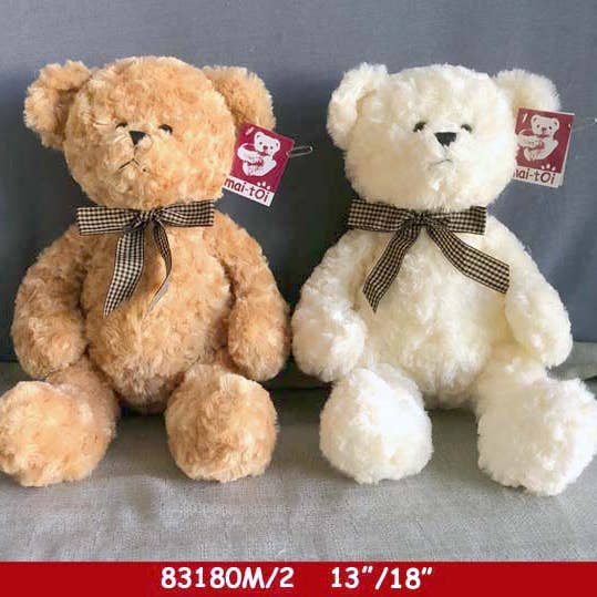 Roma Leathers, Inc. - Wholesale Stuffed/Plush Toy - Kids & Baby - 83180MX 2-Pack Bear Stuffed Animal Couple Gift