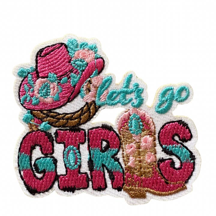 The Onion Patch - Wholesale Patch - Let’s Go Girls Trucker Hat Patch