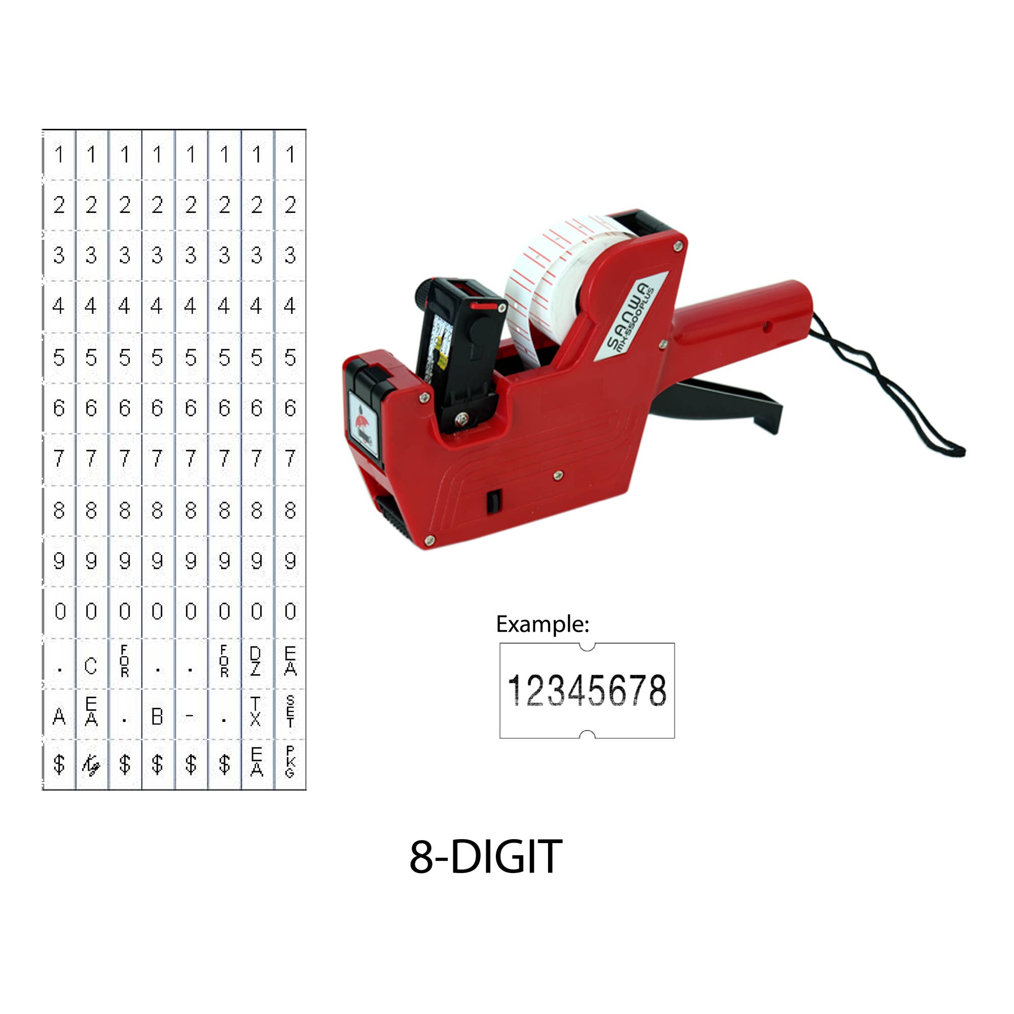 Suburban Sales - Wholesale Retailer Display - Paper & Novelty - Motex MX-5500PLUS Price Tag Labeller2