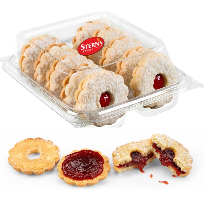 Linzer Tart Cookies | Shortbread Cookies | Fresh & Delicious for wholesale by Stern's Online