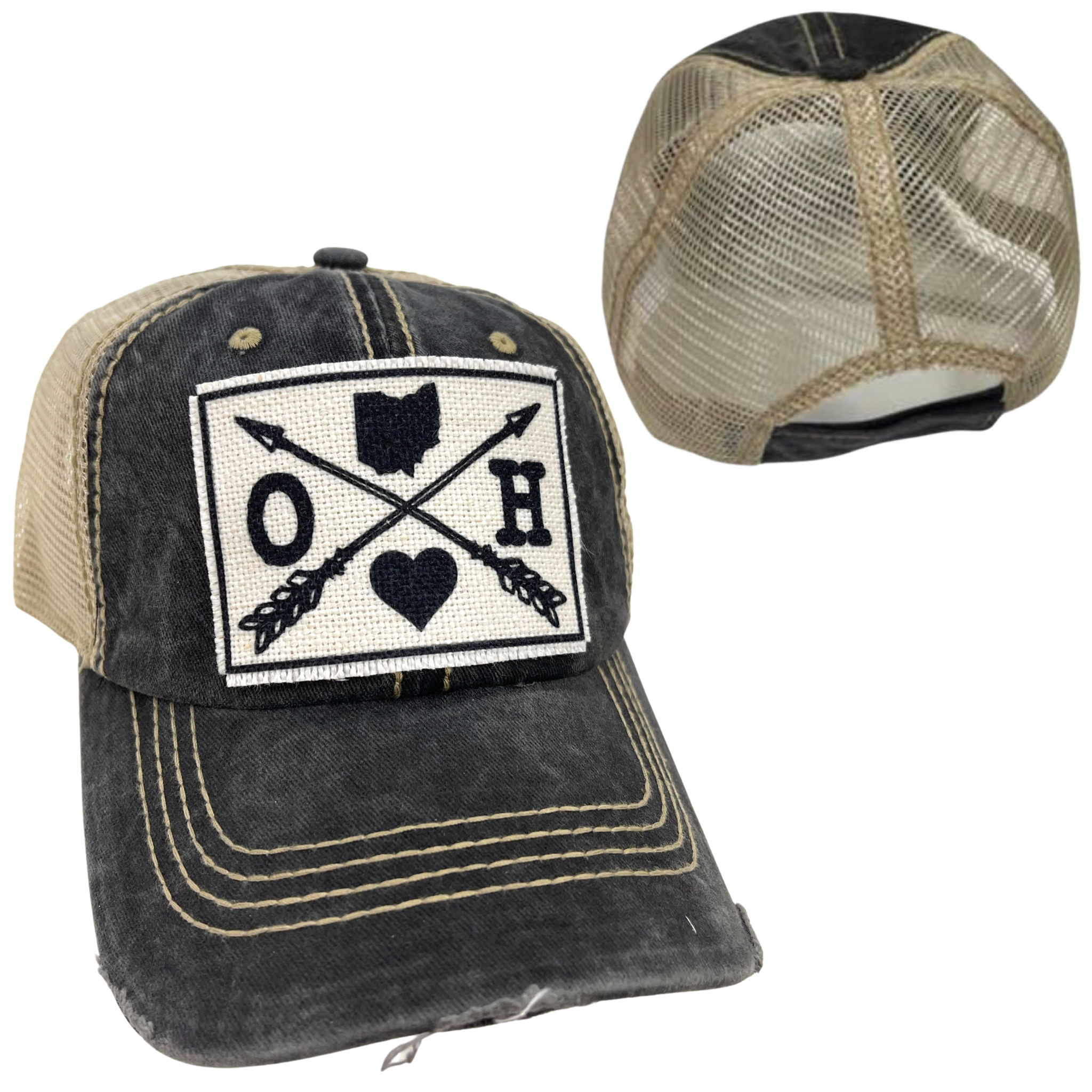 dkhandmade - Wholesale Baseball Cap - Unisex - OHIO ARROWS HATS2