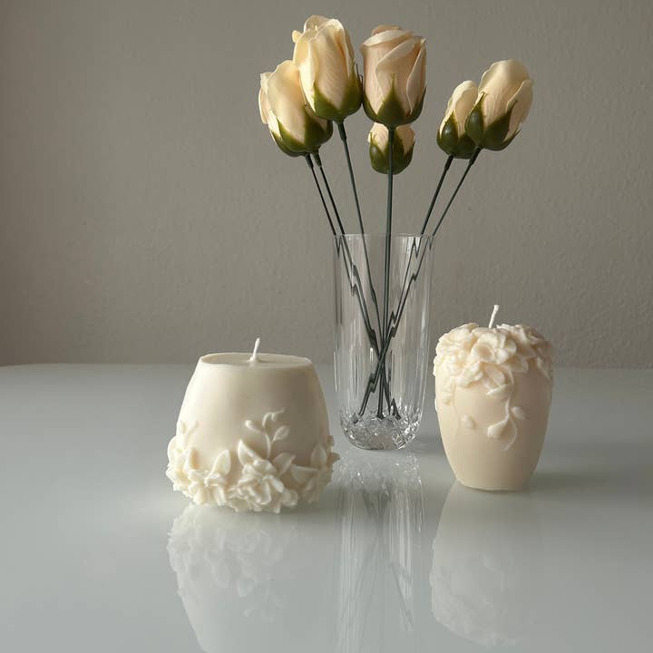 Kaars FLORA voor wholesale door Luminese